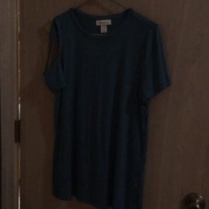 Aqua maternity shirt